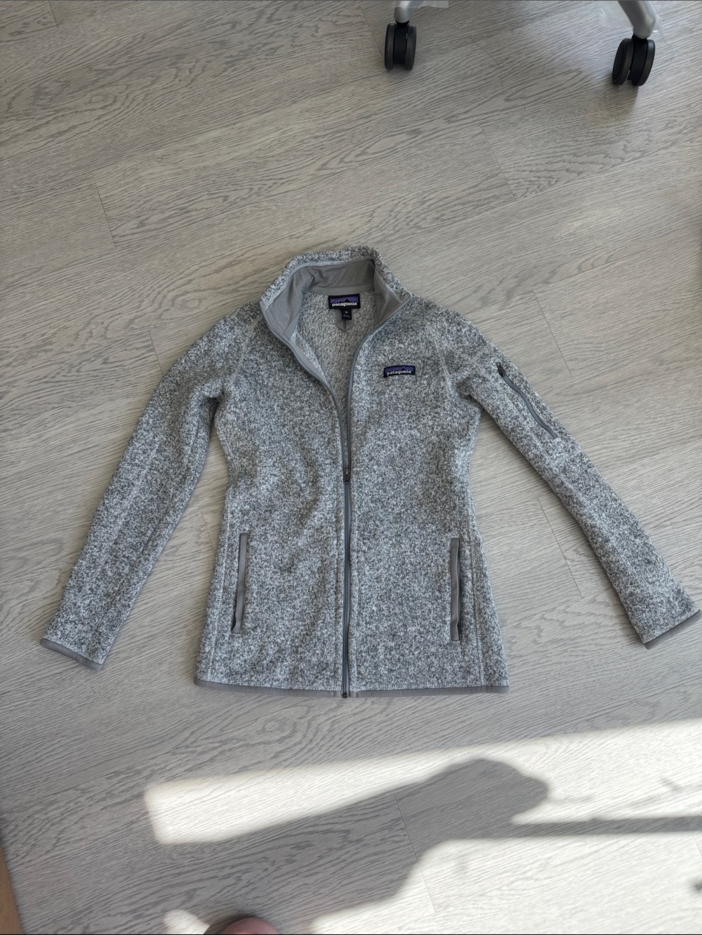 Patagonia Better Sweater Gray Women's Full-Zip Fleece Jacket
